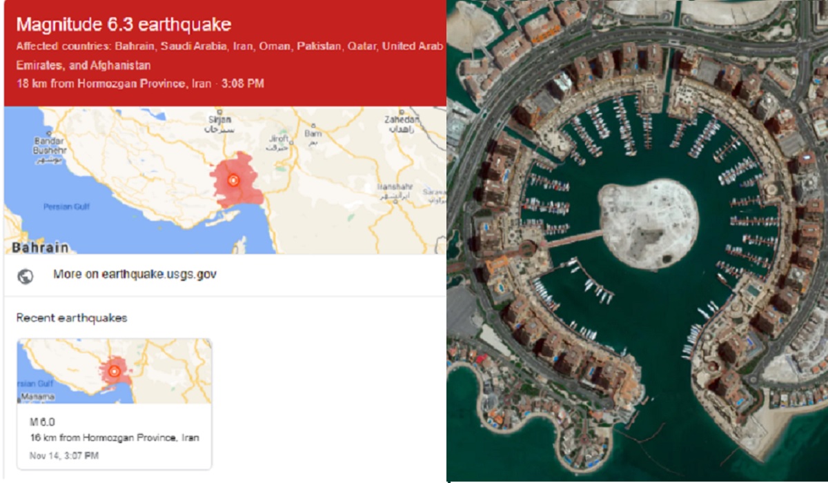 Breaking News: Earthquake tremors felt in Qatar and some parts of the Middle East
